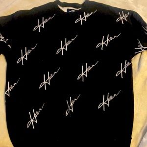 Size large black hollister sweater